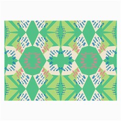 Abstract Pattern Geometric Backgrounds   Large Glasses Cloth (2 Sides) by Eskimos