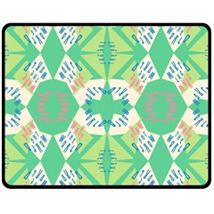 Abstract Pattern Geometric Backgrounds   Fleece Blanket (medium)  by Eskimos