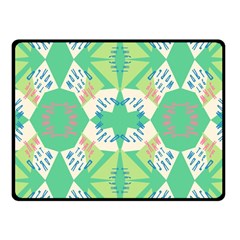 Abstract Pattern Geometric Backgrounds   Fleece Blanket (small) by Eskimos