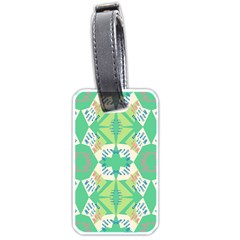 Abstract Pattern Geometric Backgrounds   Luggage Tag (one Side) by Eskimos