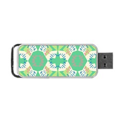 Abstract Pattern Geometric Backgrounds   Portable Usb Flash (one Side) by Eskimos