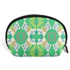 Abstract Pattern Geometric Backgrounds   Accessory Pouch (large) by Eskimos