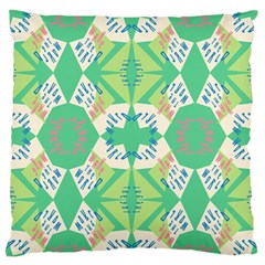 Abstract Pattern Geometric Backgrounds   Standard Flano Cushion Case (one Side) by Eskimos