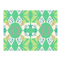 Abstract Pattern Geometric Backgrounds   Double Sided Flano Blanket (mini) 