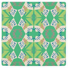 Abstract Pattern Geometric Backgrounds   Uv Print Square Tile Coaster  by Eskimos