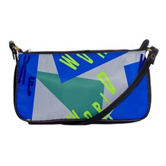 Abstract Pattern Geometric Backgrounds   Shoulder Clutch Bag by Eskimos