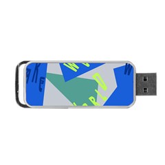 Abstract Pattern Geometric Backgrounds   Portable Usb Flash (two Sides) by Eskimos