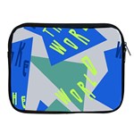 Abstract pattern geometric backgrounds   Apple iPad 2/3/4 Zipper Cases Front