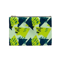 Abstract Pattern Geometric Backgrounds   Cosmetic Bag (medium)