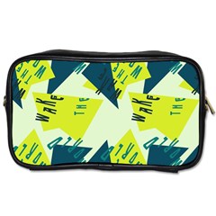 Abstract Pattern Geometric Backgrounds   Toiletries Bag (two Sides) by Eskimos