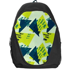 Abstract Pattern Geometric Backgrounds   Backpack Bag by Eskimos