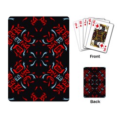 Abstract Pattern Geometric Backgrounds   Playing Cards Single Design (rectangle) by Eskimos