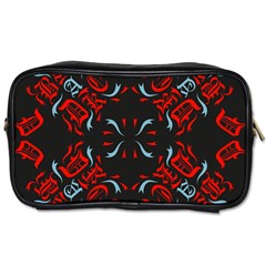 Abstract Pattern Geometric Backgrounds   Toiletries Bag (one Side) by Eskimos