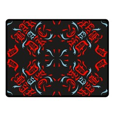 Abstract Pattern Geometric Backgrounds   Double Sided Fleece Blanket (small)  by Eskimos