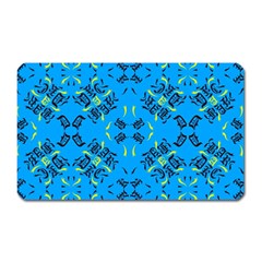 Abstract Pattern Geometric Backgrounds   Magnet (rectangular) by Eskimos