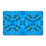 Abstract pattern geometric backgrounds   Magnet (Rectangular) Front