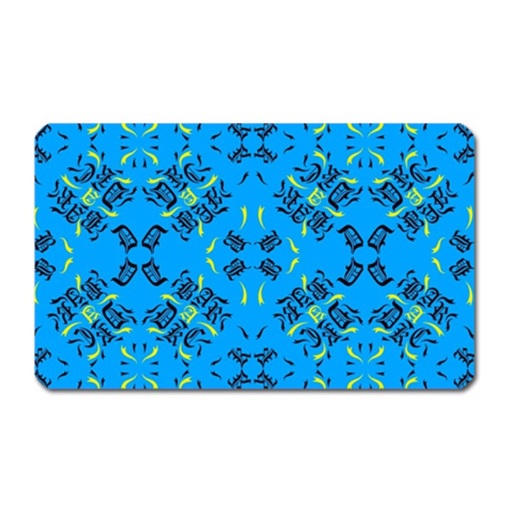 Abstract pattern geometric backgrounds   Magnet (Rectangular)