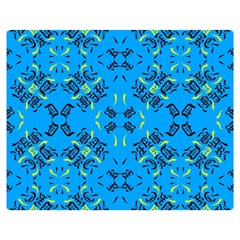 Abstract Pattern Geometric Backgrounds   Double Sided Flano Blanket (medium)  by Eskimos