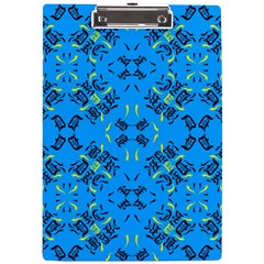 Abstract Pattern Geometric Backgrounds   A4 Clipboard