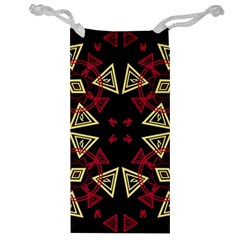 Abstract Pattern Geometric Backgrounds   Jewelry Bag by Eskimos