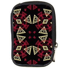 Abstract Pattern Geometric Backgrounds   Compact Camera Leather Case by Eskimos