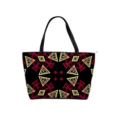 Abstract Pattern Geometric Backgrounds   Classic Shoulder Handbag by Eskimos