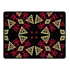 Abstract Pattern Geometric Backgrounds   Double Sided Fleece Blanket (small)  by Eskimos