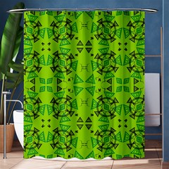 Abstract Pattern Geometric Backgrounds   Shower Curtain 60  X 72  (medium)  by Eskimos