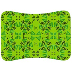 Abstract Pattern Geometric Backgrounds   Velour Seat Head Rest Cushion by Eskimos