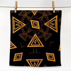 Abstract Pattern Geometric Backgrounds   Face Towel by Eskimos