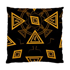 Abstract Pattern Geometric Backgrounds   Standard Cushion Case (two Sides) by Eskimos