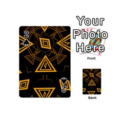 Abstract Pattern Geometric Backgrounds   Playing Cards 54 Designs (mini) by Eskimos