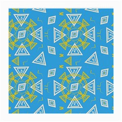 Abstract Pattern Geometric Backgrounds   Medium Glasses Cloth (2 Sides) by Eskimos