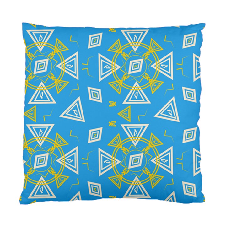 Abstract pattern geometric backgrounds   Standard Cushion Case (Two Sides)