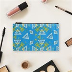 Abstract pattern geometric backgrounds   Cosmetic Bag (Small) Front