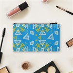 Abstract pattern geometric backgrounds   Cosmetic Bag (Small) Back