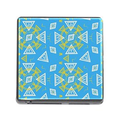 Abstract Pattern Geometric Backgrounds   Memory Card Reader (square 5 Slot) by Eskimos