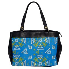 Abstract Pattern Geometric Backgrounds   Oversize Office Handbag by Eskimos