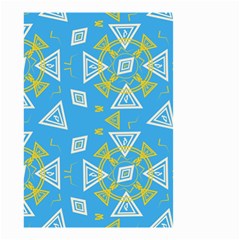 Abstract Pattern Geometric Backgrounds   Small Garden Flag (two Sides) by Eskimos