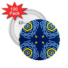 Abstract Pattern Geometric Backgrounds   2 25  Buttons (100 Pack)  by Eskimos