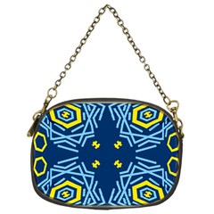 Abstract Pattern Geometric Backgrounds   Chain Purse (one Side) by Eskimos