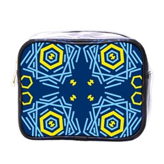 Abstract Pattern Geometric Backgrounds   Mini Toiletries Bag (one Side) by Eskimos