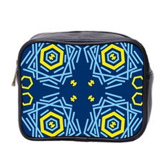 Abstract Pattern Geometric Backgrounds   Mini Toiletries Bag (two Sides) by Eskimos