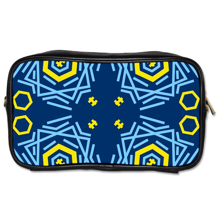 Abstract pattern geometric backgrounds   Toiletries Bag (Two Sides)