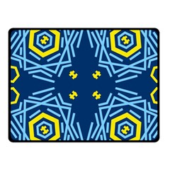 Abstract Pattern Geometric Backgrounds   Fleece Blanket (small)