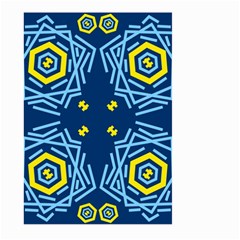 Abstract Pattern Geometric Backgrounds   Large Garden Flag (two Sides) by Eskimos