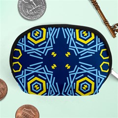 Abstract Pattern Geometric Backgrounds   Accessory Pouch (medium) by Eskimos