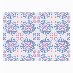 Abstract Pattern Geometric Backgrounds   Large Glasses Cloth by Eskimos