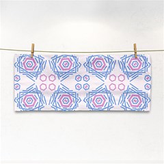 Abstract Pattern Geometric Backgrounds   Hand Towel by Eskimos