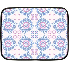 Abstract Pattern Geometric Backgrounds   Fleece Blanket (mini) by Eskimos